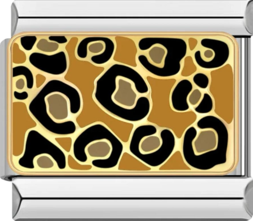 تشارمز فضي بنقش الفهد