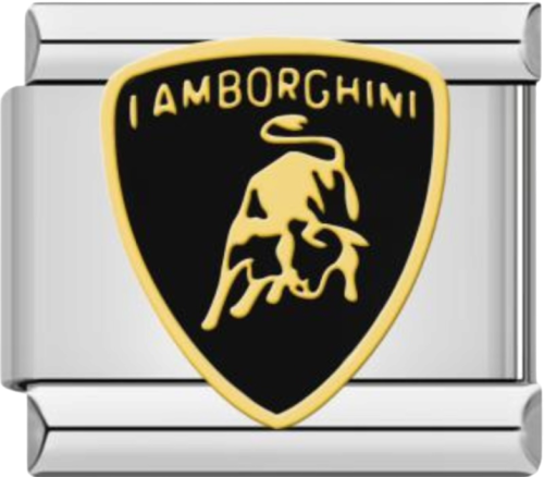Silver Lamborghini Charms