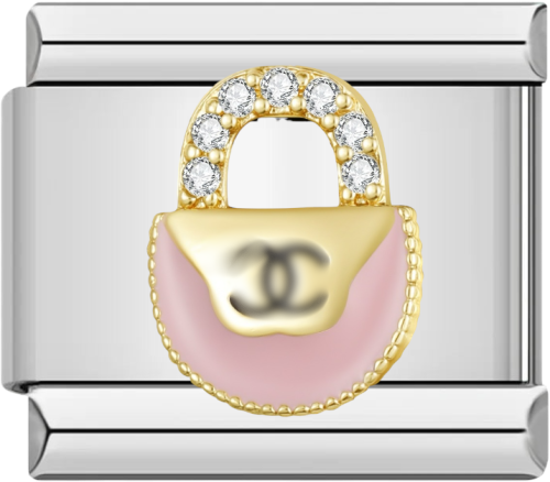 تشارمز فضي شنطة شانCh