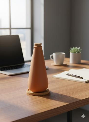 قارورة "أثر" الفخارية: ماء بارد ونقي من قلب الطبيع...