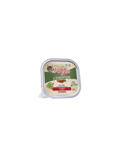 ميو جاتو بي نكهة لحم بقري 100ج