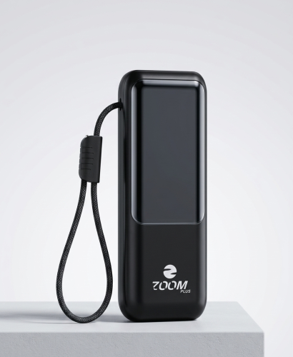 ZOOM Plus ZP-W200 باور بانك 20000mAh شحن سريع 100W بسلك مدمج