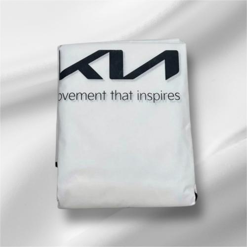Front seat cover with KN logo