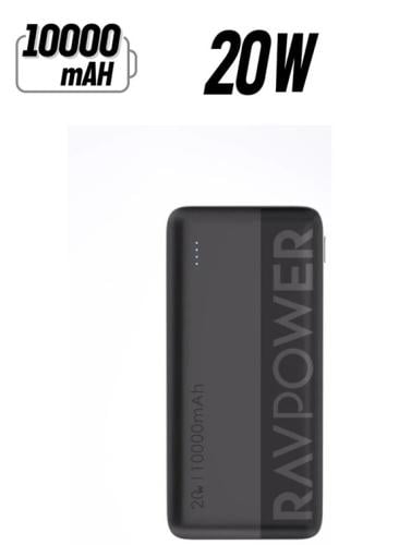 باور بانك RAVPowerـ 10,000 ملي أمبير 20W