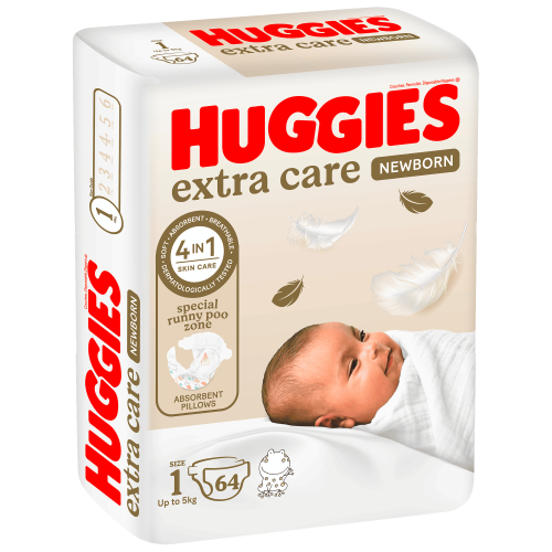 هجيز مقاس (1) عناية فائقة للمواليد عبوة الجامبو 64...