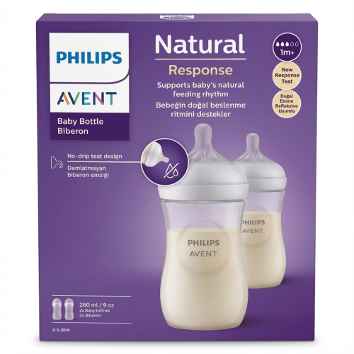 افنت ناتشورال رضاعة أطفال بلاستيك من عمر 1 شهر 260...