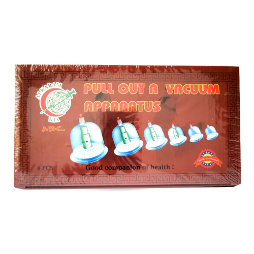 كاسات حجامة عدد 6 اكواب