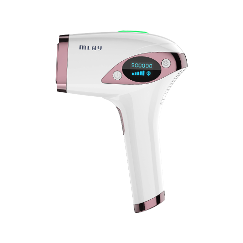 ملاي جهاز ليزر لازالة الشعر لون وردي T4