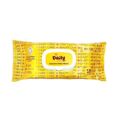 ديلي كير مناديل مبللة للأطفال للبشرة الحساسة 120 ح...