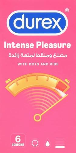 ديوركس واقي مضلع و منقط لمتعة زاادة 6 قطع