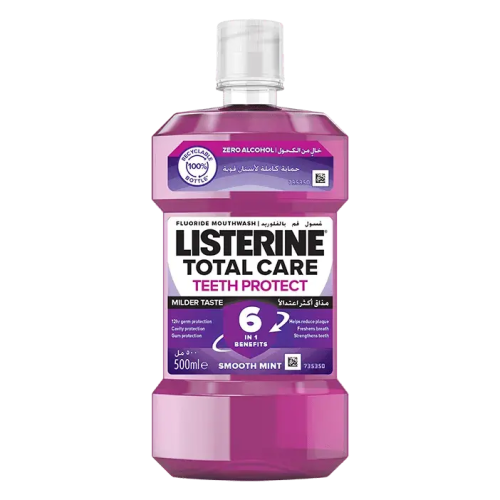 ليسترين توتال كير غسول الفم لحماية الأسنان مذاق مع...