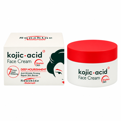 Sunshine Naturals Kojic Acid Face Cream Deep Nouri...