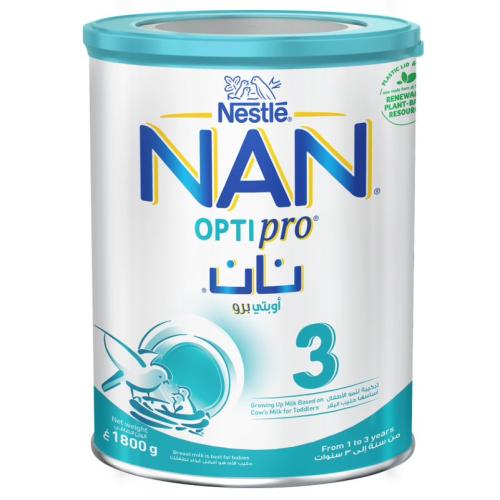 نان اوبتي برو حليب اطفال المرحلة (3) 1800 جرام