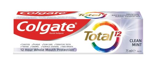 كولجيت توتال 12 معجون اسنان بالنعناع المنعش 75مل