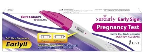 شورلي اختبار حمل مبكر 1حبة