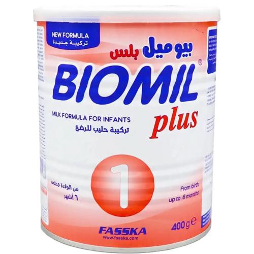 بيوميل بلس حليب اطفال المرحلة (1) 400جرام