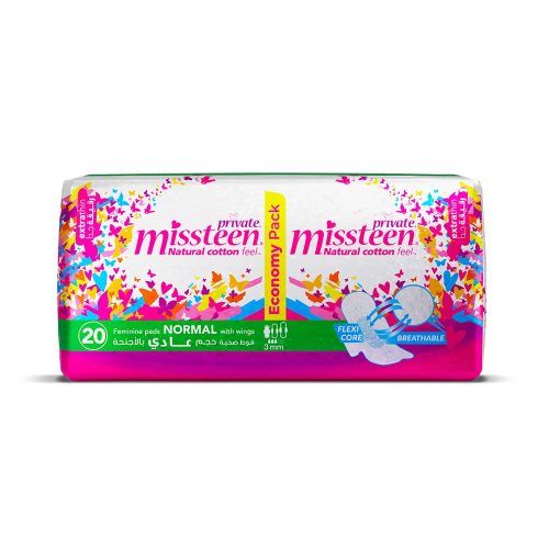 برايفت ميس تين فوط صحية نسائية العبوة الإقتصادية 2...