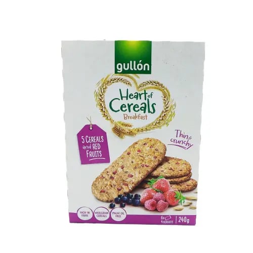 جولن بسكويت الشوفان والحبوب الكاملة بقطع الفواكه 2...