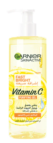 غارنييه سكين اكتيف جل غسول الإشراقة السريعة لتنقية...