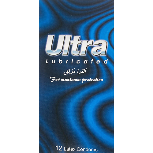 الترا كوندوم مع مزلق 12حبة