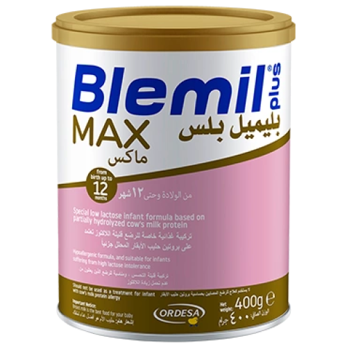 بليميل بلس ماكس حليب اطفال قليل اللاكتوز 400جرام