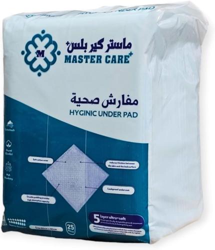 ماستر كير بلس مفارش طيبة 69x90 سم 25 قطعة