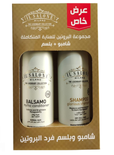 ال صالون مجموعة البروتين شامبو+بلسم