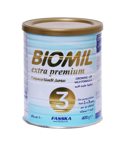 بيوميل اكسترا بريميوم حليب اطفال المرحلة (3) 400 ج...