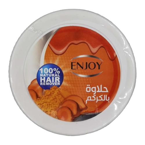 انجوي حلاوة مزيل شعر بالكركم 400جم