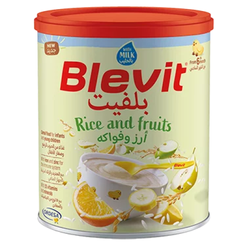 بليفيت ارز وفواكة مع الحليب 350 جرام