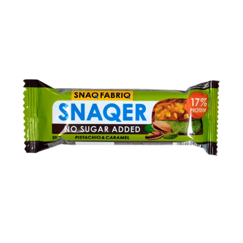 سناك فابريك سناكر بار خالي من السكر المضاف بالفستق...