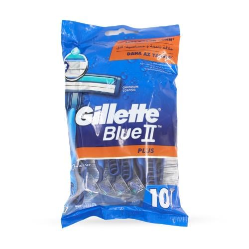 جيليت بلو 2 بلس امواس حلاقة 10 قطع