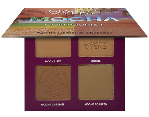 ميك اوفر22 موكا باليت كنتور و برونزر 501