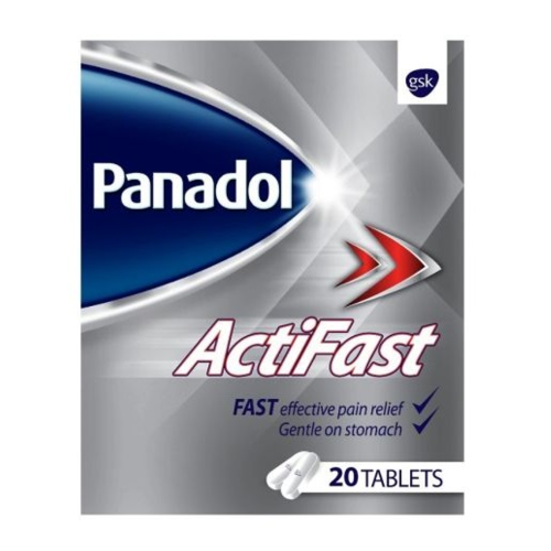 بانادول اكتيفاست 500 مجم 20 قرص