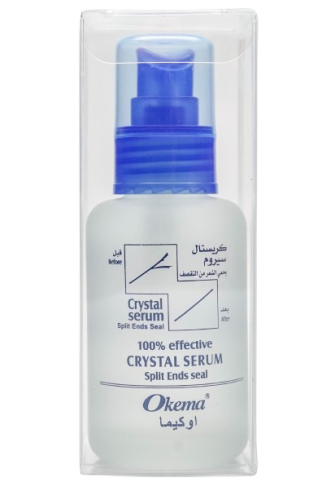 اوكيما كريستال سيروم لحماية الشعر من التقصف