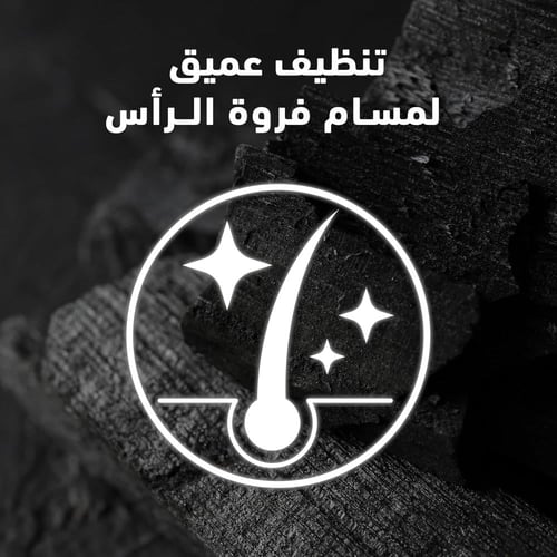 هيد اند شولدرز شامبو ديتوكس الفحم 1000مل