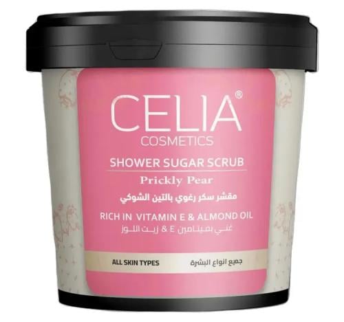 سيليا مقشر سكر رغوي للجسم بالتين الشوكي 600جم