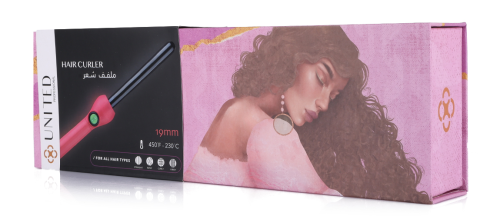 يونايتد بروفيشنال فير لتجعيد الشعر مقاس 19مم