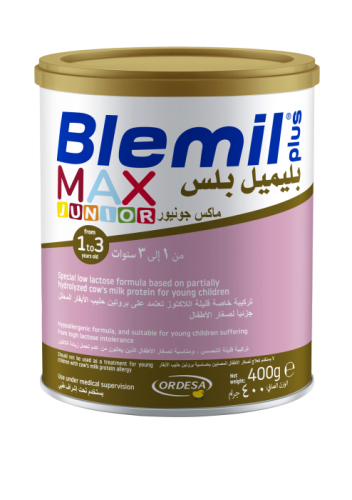 بليميل بلس ماكس جونيور حليب اطفال قليل اللاكتوز 40...