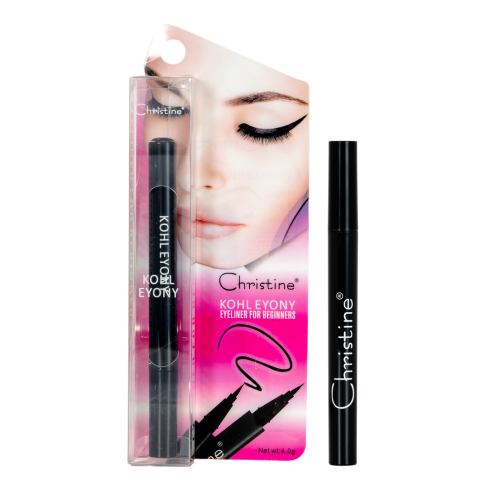 كرستين قلم كحل سائل اسود