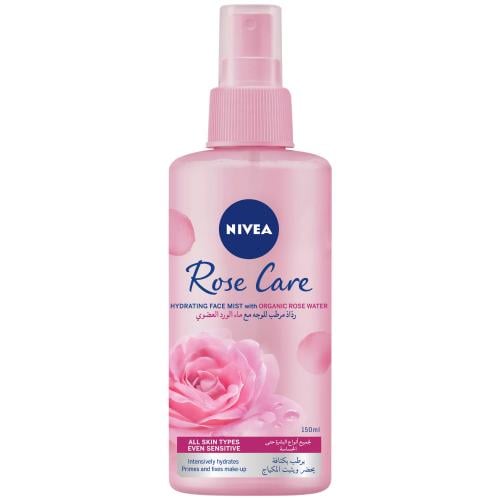 نيفيا روز كير بخاخ مرطب للوجه بخلاصة ماء الورد الع...