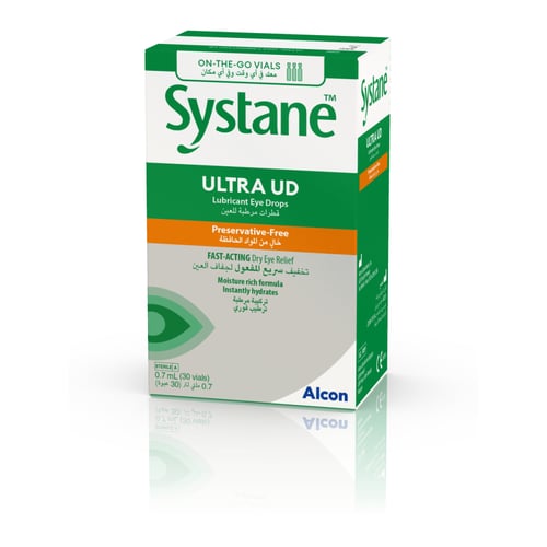 سيستان الترا يو دى قطرات مرطبة للعين 0.7 مل 30 حبة