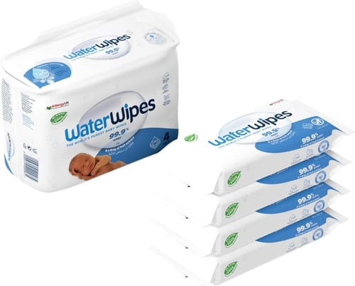 واتر وايبس مناديل مبللة للأطفال خالية من البلاستيك...