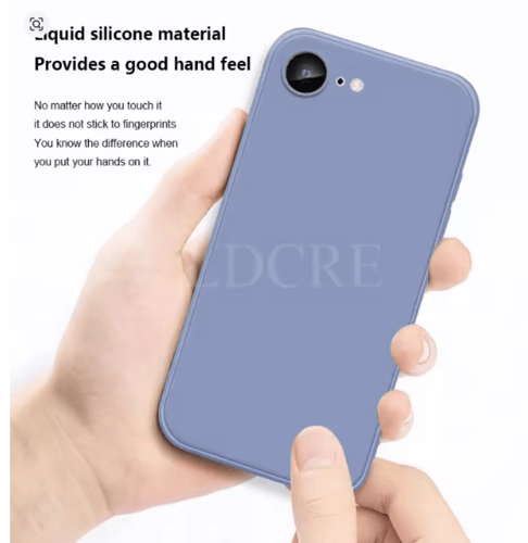 حافظة لهاتف آيفون 16e حافظة حماية من السيليكون الس...