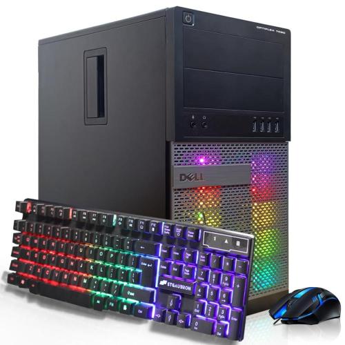 كمبيوتر مكتبي للألعاب ديل مجدد معالج i7 بطاقة رسوم...