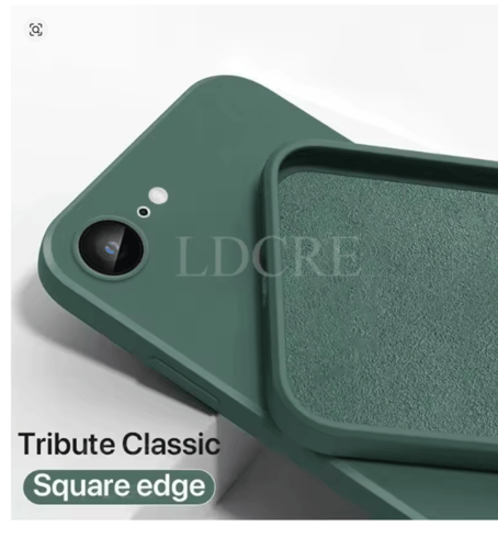 حافظة لهاتف آيفون 16e حافظة حماية من السيليكون الس...