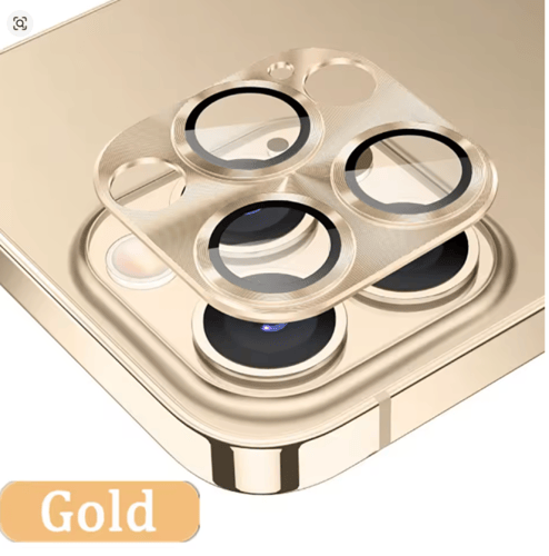 واقي كاميرا معدني لهاتف آيفون ، عدسة خلفية ، غطاء...