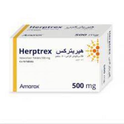 Herptrex 500mg Tablet 10