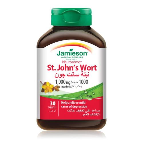 Jamieson St. Johns Wort 1000mg Tablet 30
