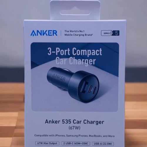 شاحن سياره ANKER-2USB-C-USB-A-67W